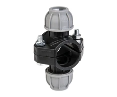 Dviguba apkaba Bradas PE vamzdžiams 40 mm / 20 mm, PN10