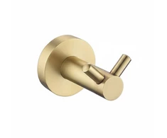 Dvigubas vonios kabliukas Rea Leo 5605, Brushed Gold