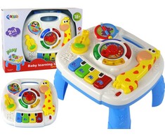 Edukacinis interaktyvus stalas 2in1 "Žirafa"