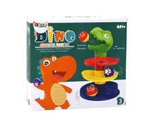 Edukacinis kamuoliukų čiuožykla Dinozauras