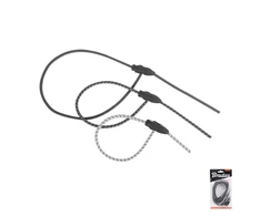 Elastinė tvirtinimo guma su kilpiniu spaustuku Bradas BUNGEE CORD REGULATED, 6 vnt.