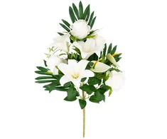 Elegantiška gėlių puokštė, 55 cm