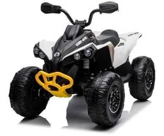 Elektrinis keturratis vaikams Quad CAN-AM Renegate, baltas