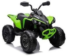 Elektrinis keturratis vaikams Quad CAN-AM Renegate, žalias