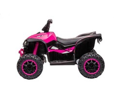 Elektrinis keturratis vaikams Quad HL568, rožinis