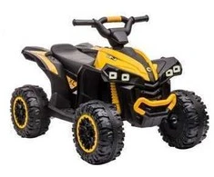 Elektrinis keturratis vaikams Quad HL568, geltonas