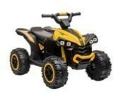 Elektrinis keturratis vaikams Quad HL568, geltonas