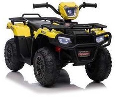Elektrinis keturratis vaikams Quad JC915, geltonas