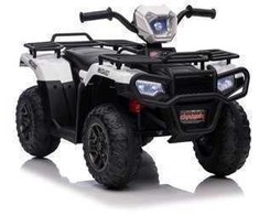 Elektrinis keturratis vaikams Quad JC915, baltas