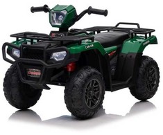Elektrinis keturratis vaikams Quad JC915, žalias