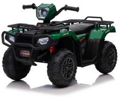 Elektrinis keturratis vaikams Quad JC915, žalias