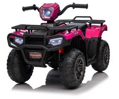 Elektrinis keturratis vaikams Quad JC915, rožinis