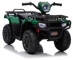 Elektrinis keturratis vaikams Quad JC915, žalias