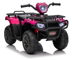 Elektrinis keturratis vaikams Quad JC915, rožinis
