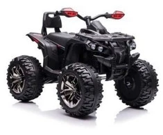 Elektrinis keturratis vaikams Quad QLS-3288, juodas