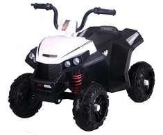 Elektrinis keturratis vaikams Quad S601 EVA, baltas
