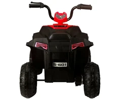 Elektrinis keturratis vaikams Quad S601 EVA, raudonas