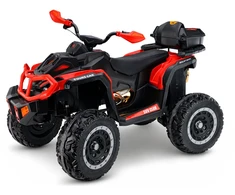 Elektrinis keturratis vaikams Quad XW-08 4x4 45W, raudonas
