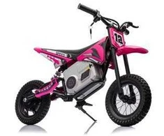 Elektrinis motociklas Cross Bike A9901 36V, rožinis