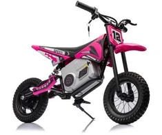 Elektrinis motociklas Cross Bike A9901 36V, rožinis