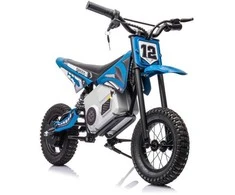 Elektrinis motociklas Cross Bike A9901 36V, mėlynas