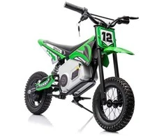 Elektrinis motociklas Cross Bike A9901 36V, žalias