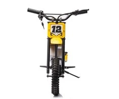 Elektrinis motociklas Cross Bike A9901 36V, geltonas