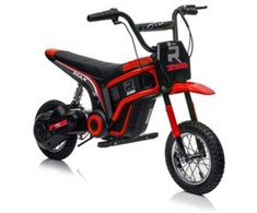 Elektrinis motociklas Cross Bike SX2328 Strong, raudonas