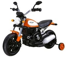 Elektrinis motociklas Street BOB, oranžinis