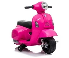 Elektrinis motoroleris vaikams Vespa GTS 300 Mini, rožinis