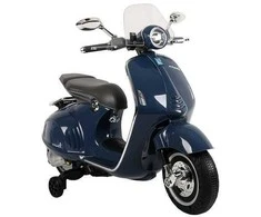 Elektrinis motoroleris vaikams Vespa GTS 300, mėlynas