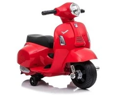 Elektrinis motoroleris vaikams Vespa GTS 300 Mini, raudonas