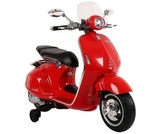 Elektrinis motoroleris vaikams Vespa GTS 300, raudonas
