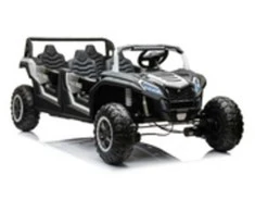 Elektromobilis Buggy A033 4x4 24V, baltas