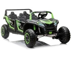Elektromobilis Buggy A033 4x4 24V, žalias