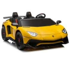 Elektromobilis Lamborghini XXL A8803 24V, geltonas