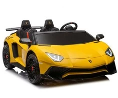 Elektromobilis Lamborghini XXL A8803 24V, geltonas