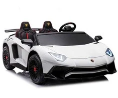 Elektromobilis Lamborghini XXL A8803 24V, baltas