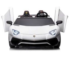 Elektromobilis Lamborghini XXL A8803 24V, baltas