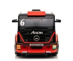 Elektromobilis su priekaba Mercedes XMX622B, LCD, raudonas
