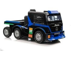 Elektromobilis su priekaba Mercedes XMX622B, LCD, tamsiai mėlynas