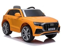 Elektromobilis vaikams Audi Q8 JJ2066, geltonas lakuotas