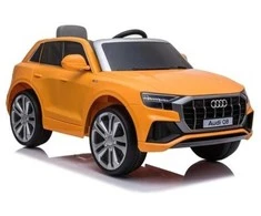 Elektromobilis vaikams Audi Q8 JJ2066, geltonas lakuotas