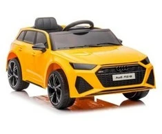 Elektromobilis vaikams Audi RS6, auksinis
