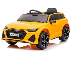 Elektromobilis vaikams Audi RS6, auksinis