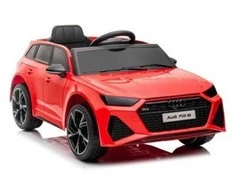 Elektromobilis vaikams Audi RS6, raudonas