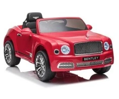 Elektromobilis vaikams Bentley Mulsanne, raudonas lakuotas
