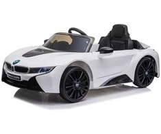 Elektromobilis vaikams BMW I8 Coupe, baltas