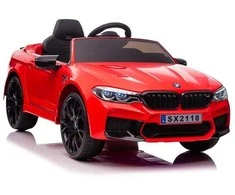 Elektromobilis vaikams BMW M5 DRIFT, raudonas