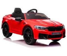 Elektromobilis vaikams BMW M5 DRIFT, raudonas